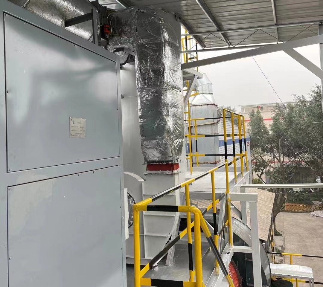 吸附濃縮+催化燃燒