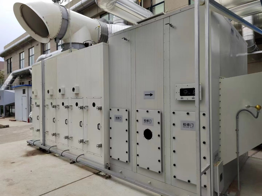 轉(zhuǎn)輪濃縮+催化燃燒